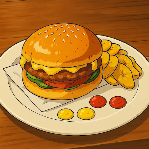 Hamburguesa con Queso